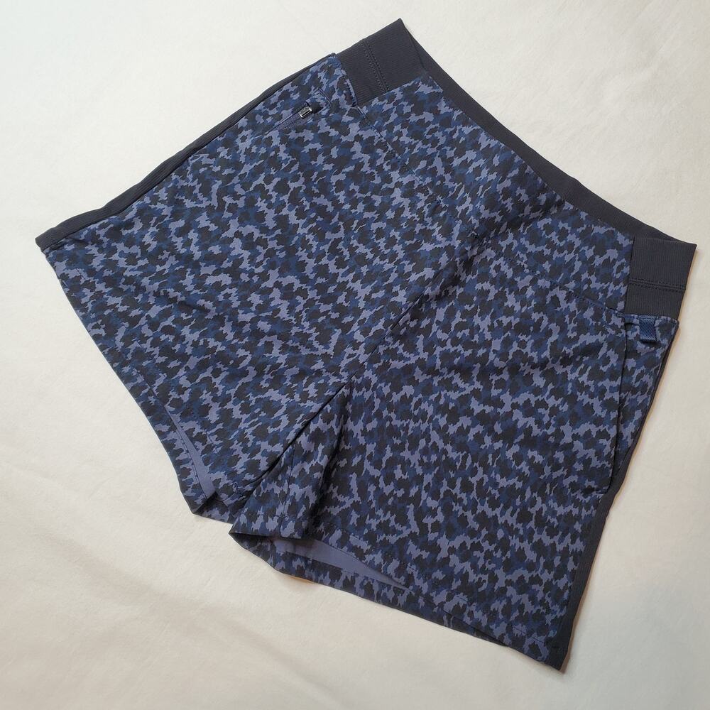 Athleta Women's Size 0 Brooklyn Printed Shorts Blue 980415